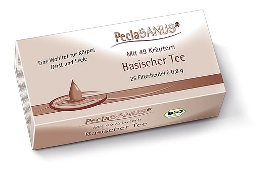 PeclaSANUS BIO Basischer Tee, 25 Filterbeutel