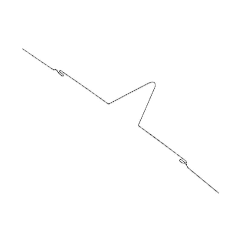 BAEHR Titan-Nagelspange nickelfrei, 0,4 mm, 5 Stück