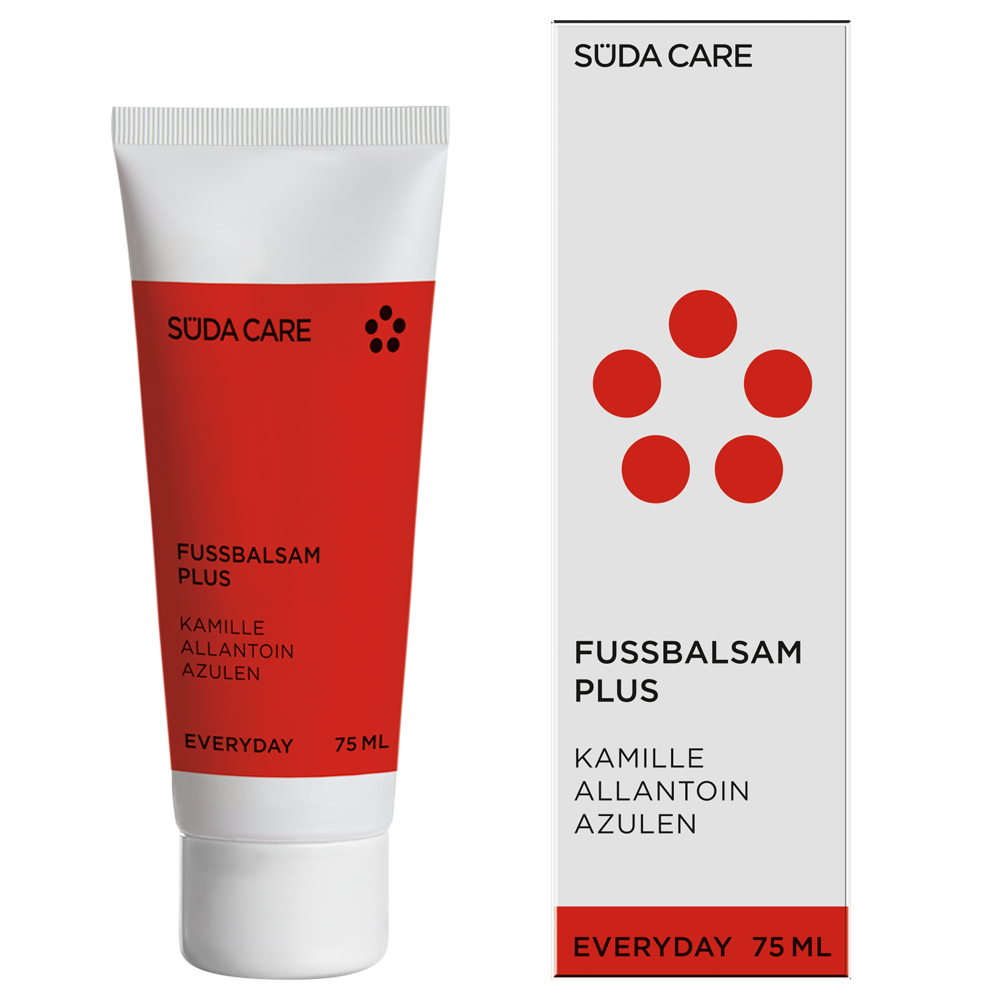 SÜDA CARE Everday Fussbalsam Plus | 75 ml (Staffelpreis) SÜDA CARE Everday Fussbalsam Plus | 75 ml (Staffelpreis)