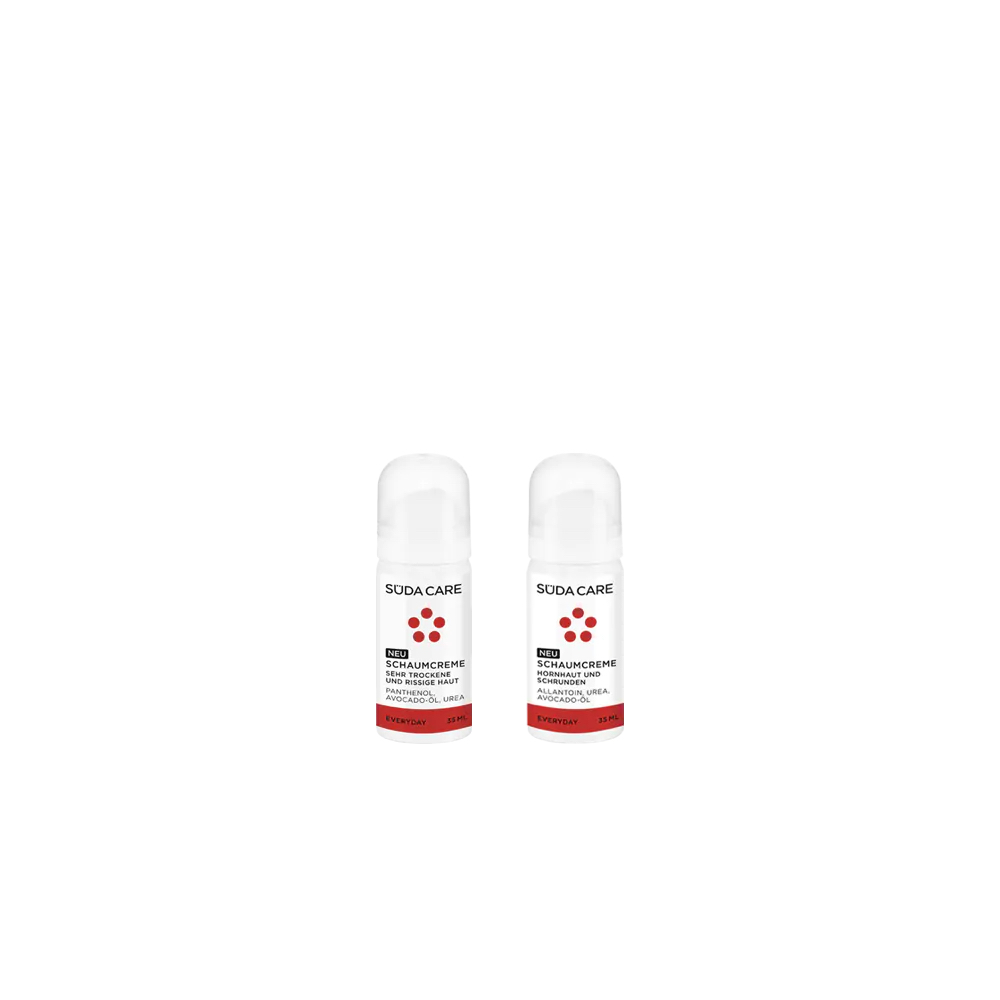 SÜDA CARE Everday Schaumcremes sehr Trockene und Rissige Haut 125 ml