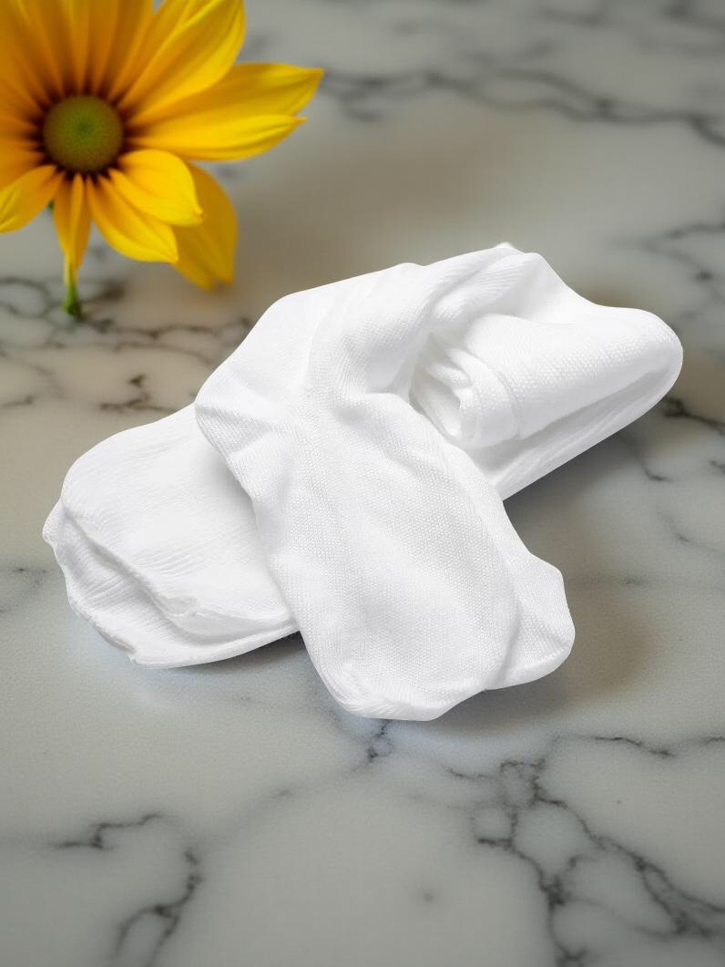 Basen-Strümpfe Baumwolle/weiß, 1 Paar Basen-Strümpfe Baumwolle/weiß, 1 Paar