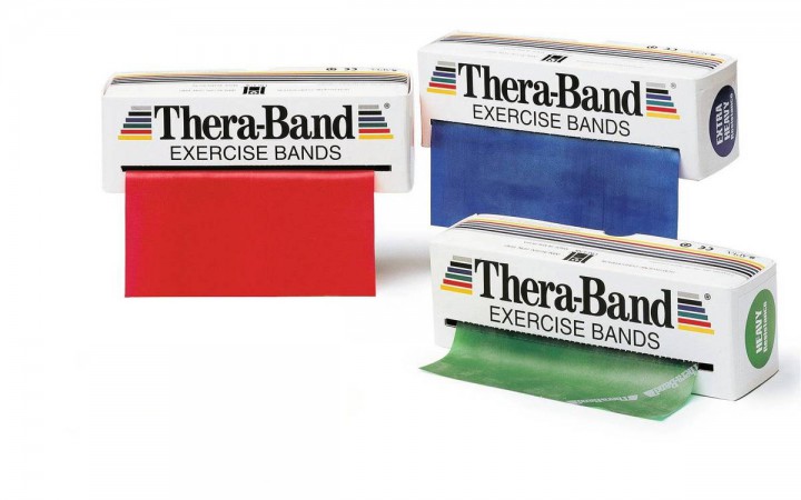 Thera-Band Übungsband grün/stark, 2,5 m