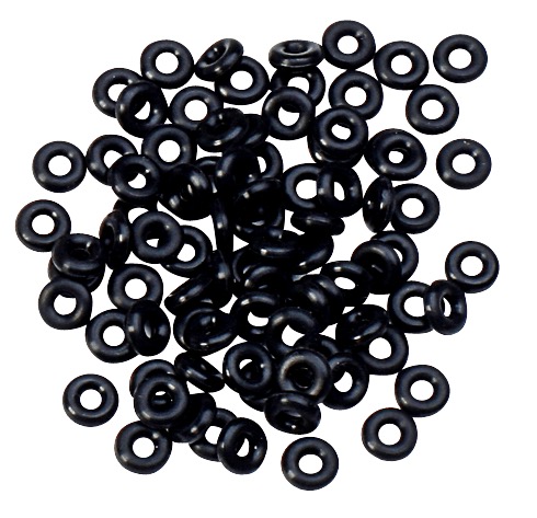Schutzringe für Fräser schwarz, 100 Stück