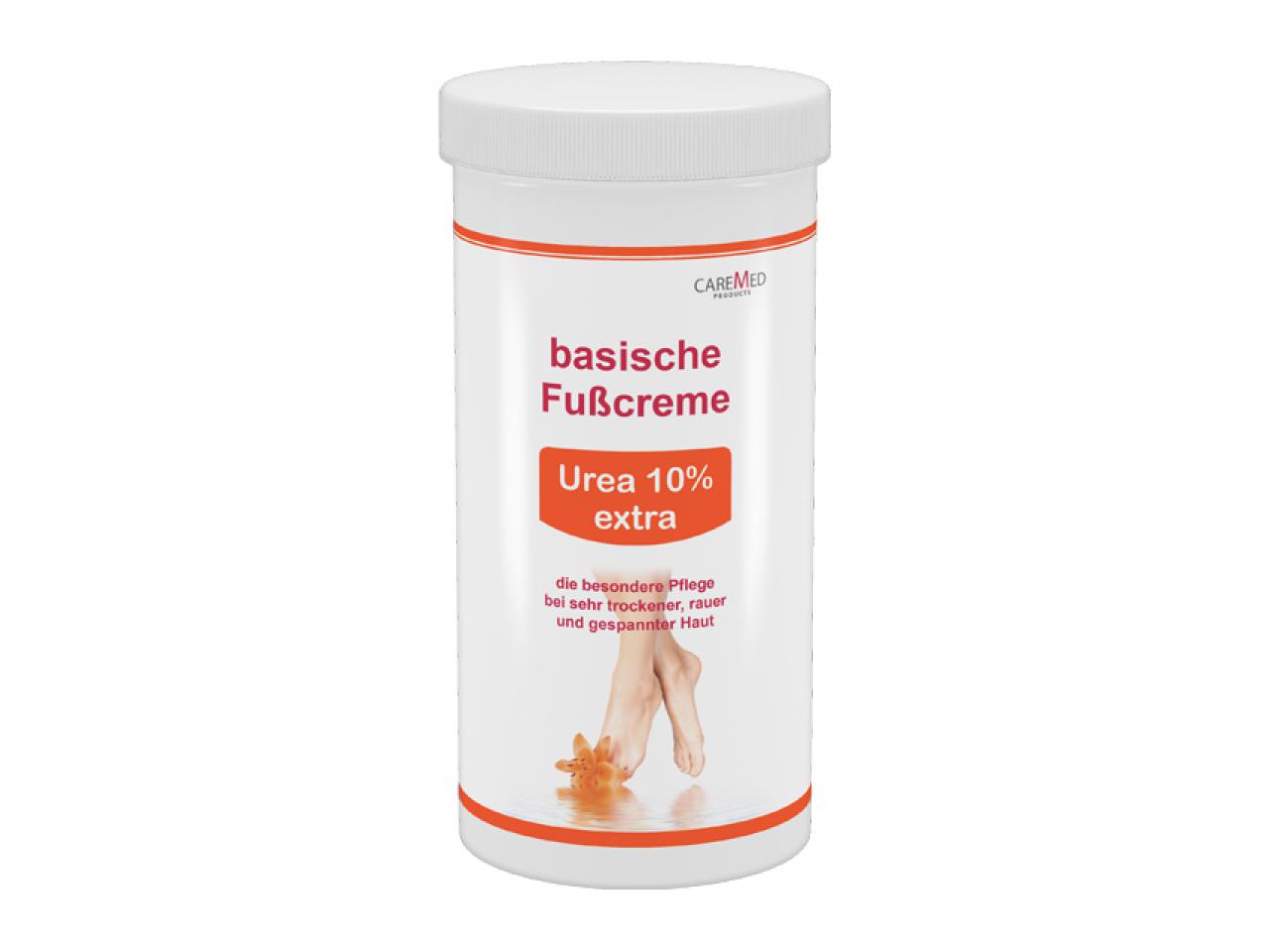 CareMed Basische Fußcreme UREA 10% extra 450 ml |  I´m Nature CareMed Basische Fußcreme UREA 10% extra 450 ml |  I´m Nature