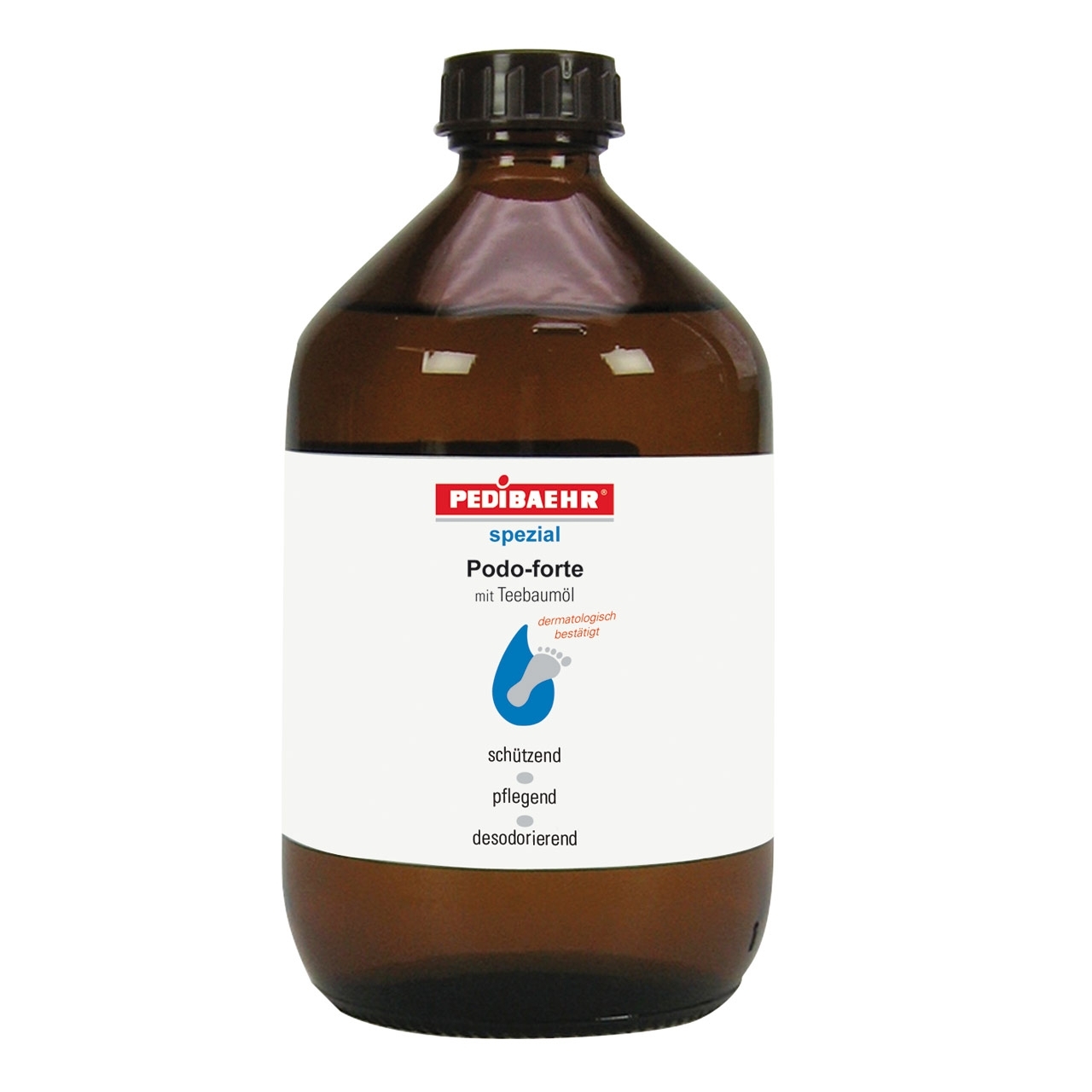 PEDIBAEHR - Podo-forte mit Teebaumöl ohne Pumpe, 500 ml