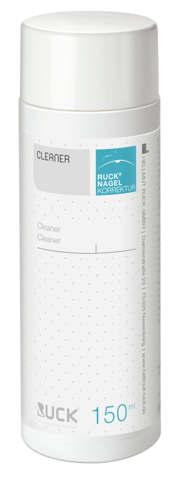 RUCK NAGELKORREKTUR Cleaner | 150 ml RUCK NAGELKORREKTUR Cleaner | 150 ml