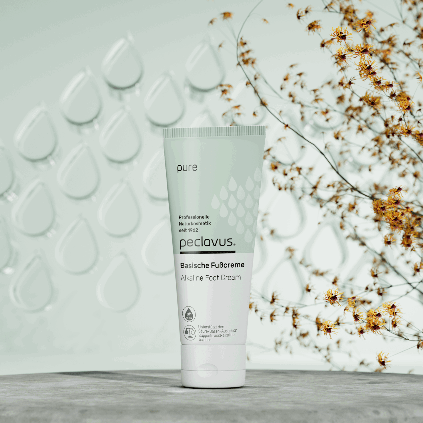 Peclavus pure Basische Fusscreme, 100 ml