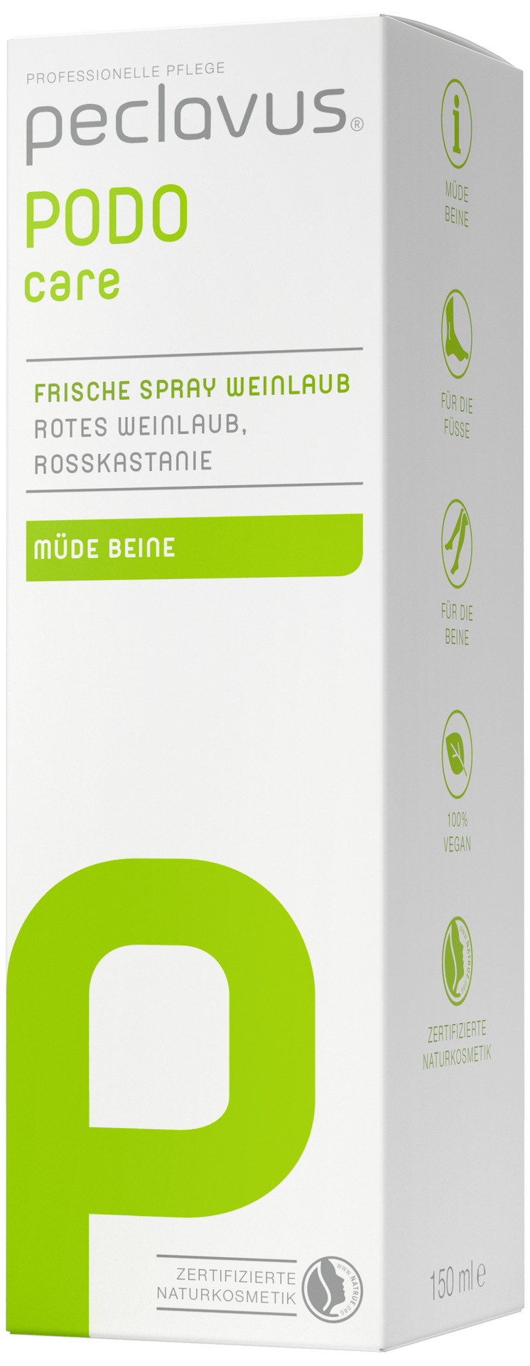 Peclavus PODOcare Frische Spray Weinlaub | 150 ml