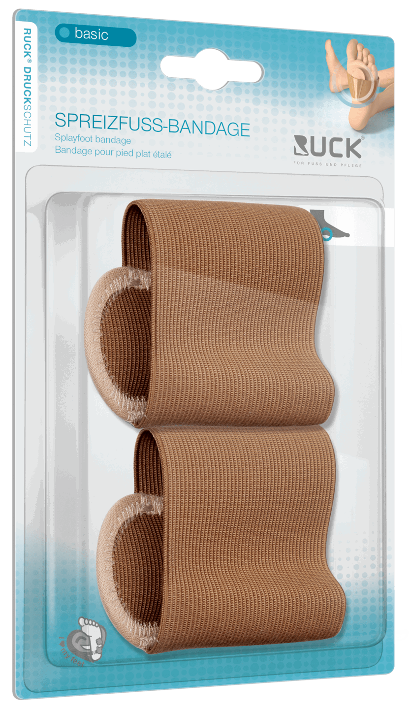 RUCK DRUCKSCHUTZ basic Spreizfuß-Bandage | Gr. 25 cm