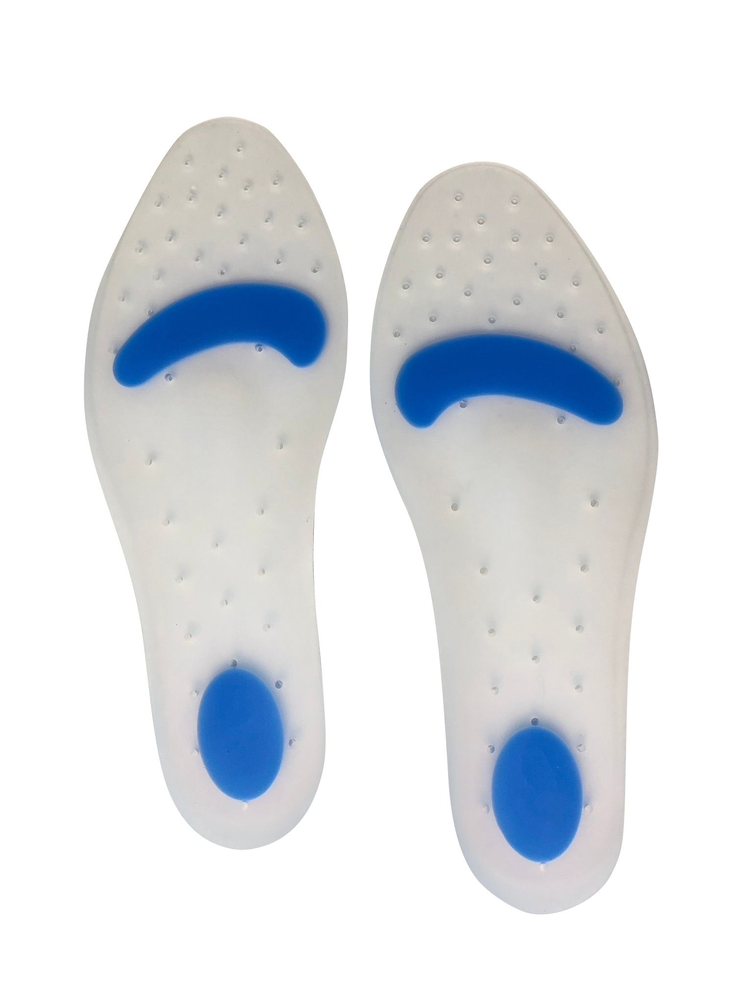 FRESCO Gel-Komfort Einlegesohlen Schuheinlagen 37-38 S 25 cm | 1 Paar