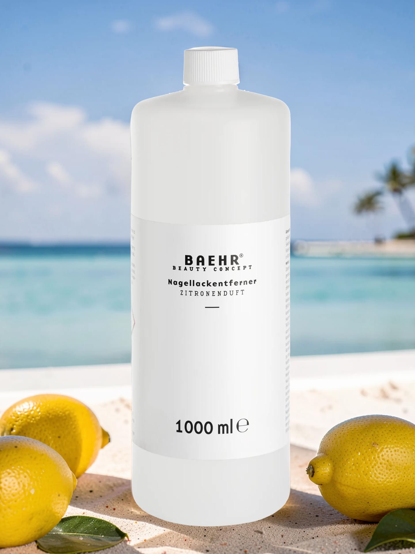 BAEHR BEAUTY CONCEPT - NAILS Nagellackentferner Zitrone 1000 ml