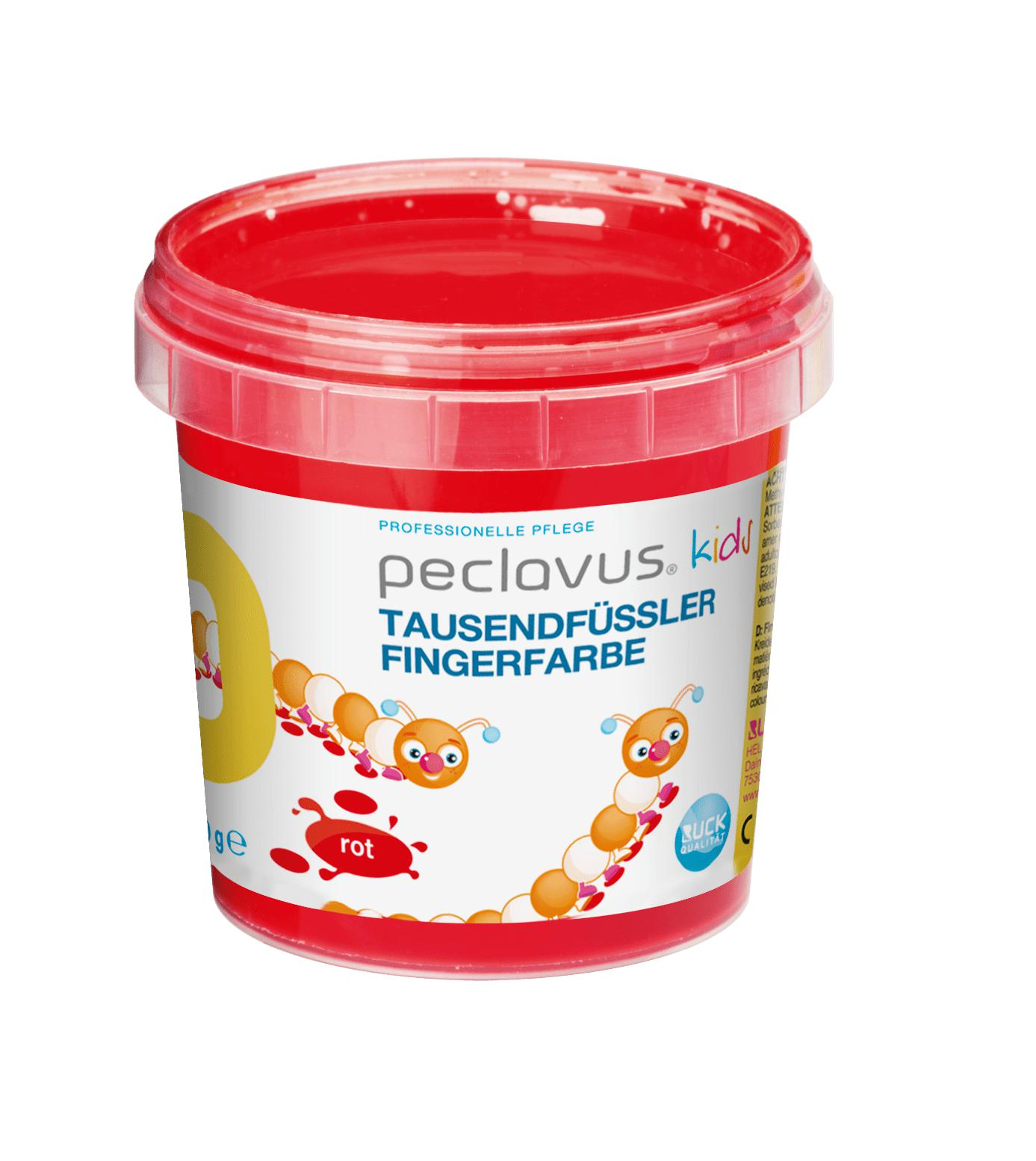 Peclavus kids Fingerfarben in 4 Farben