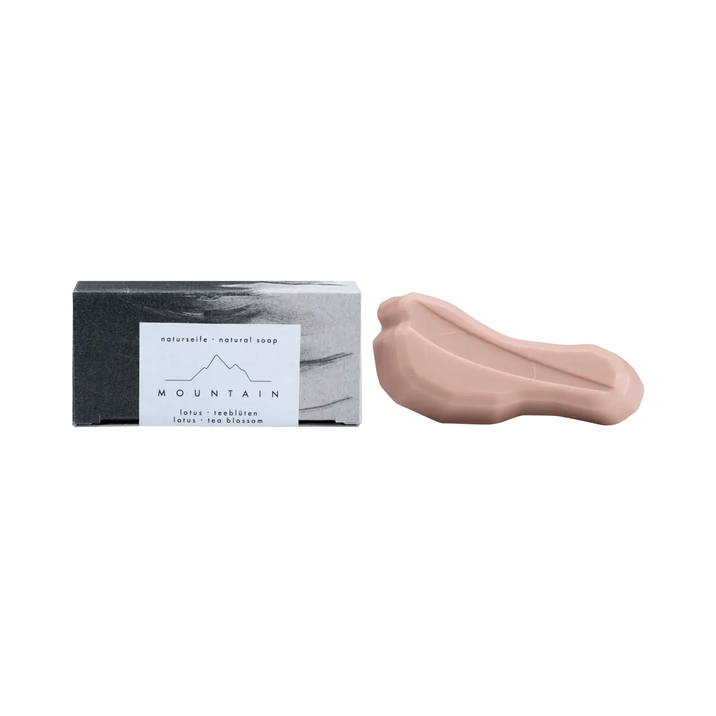 RUCK® Naturseife Fußform, 25 g Mountain - Lotus & Teeblüten