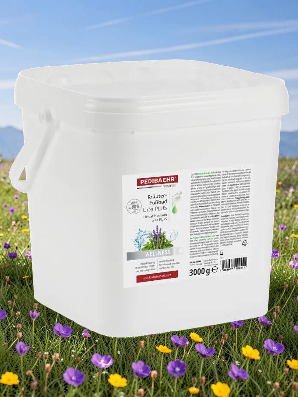 PEDIBAEHR Kräuter-Fußbad Urea PLUS 3 kg