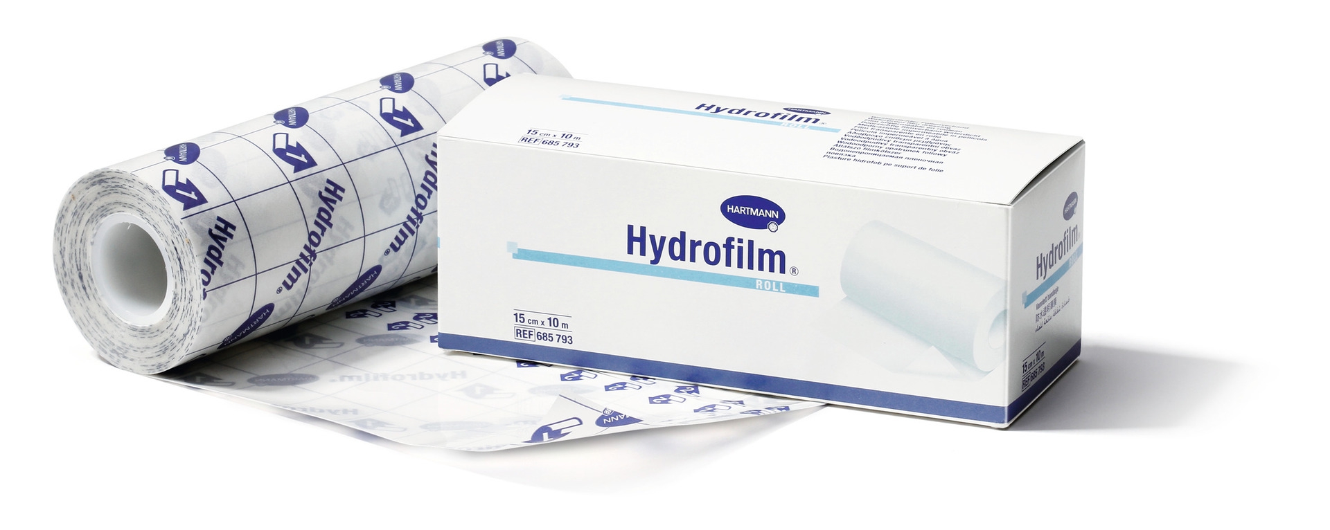 Hartmann Hydrofilm Roll Folienverband 15 cm x 10 m
