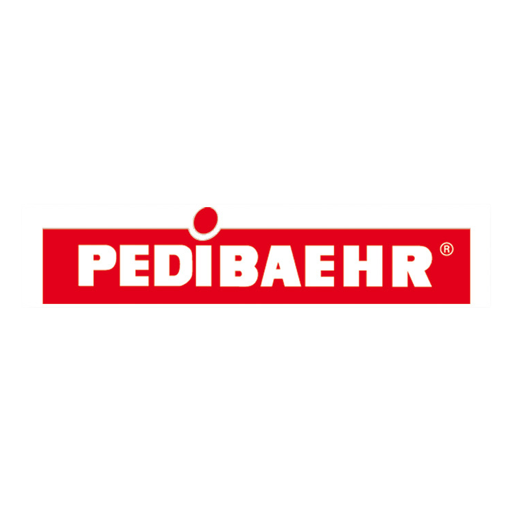 Aufkleber PEDIBAEHR, 32 x 7 cm