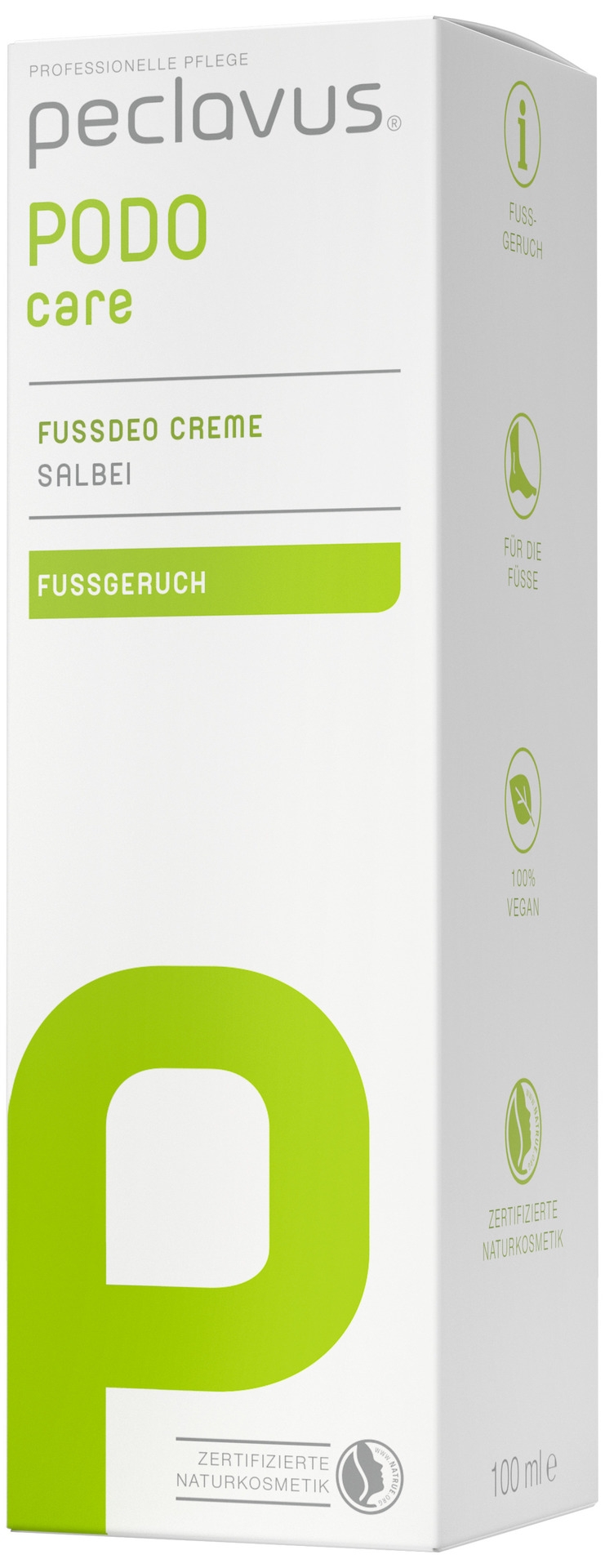 Peclavus PODOcare Fußdeo Creme | 100 ml