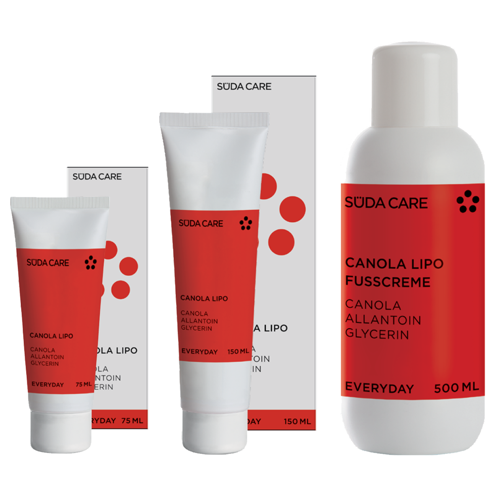 SÜDA CARE Everyday Canola Lipo Fusscreme SÜDA CARE Everyday Canola Lipo Fusscreme