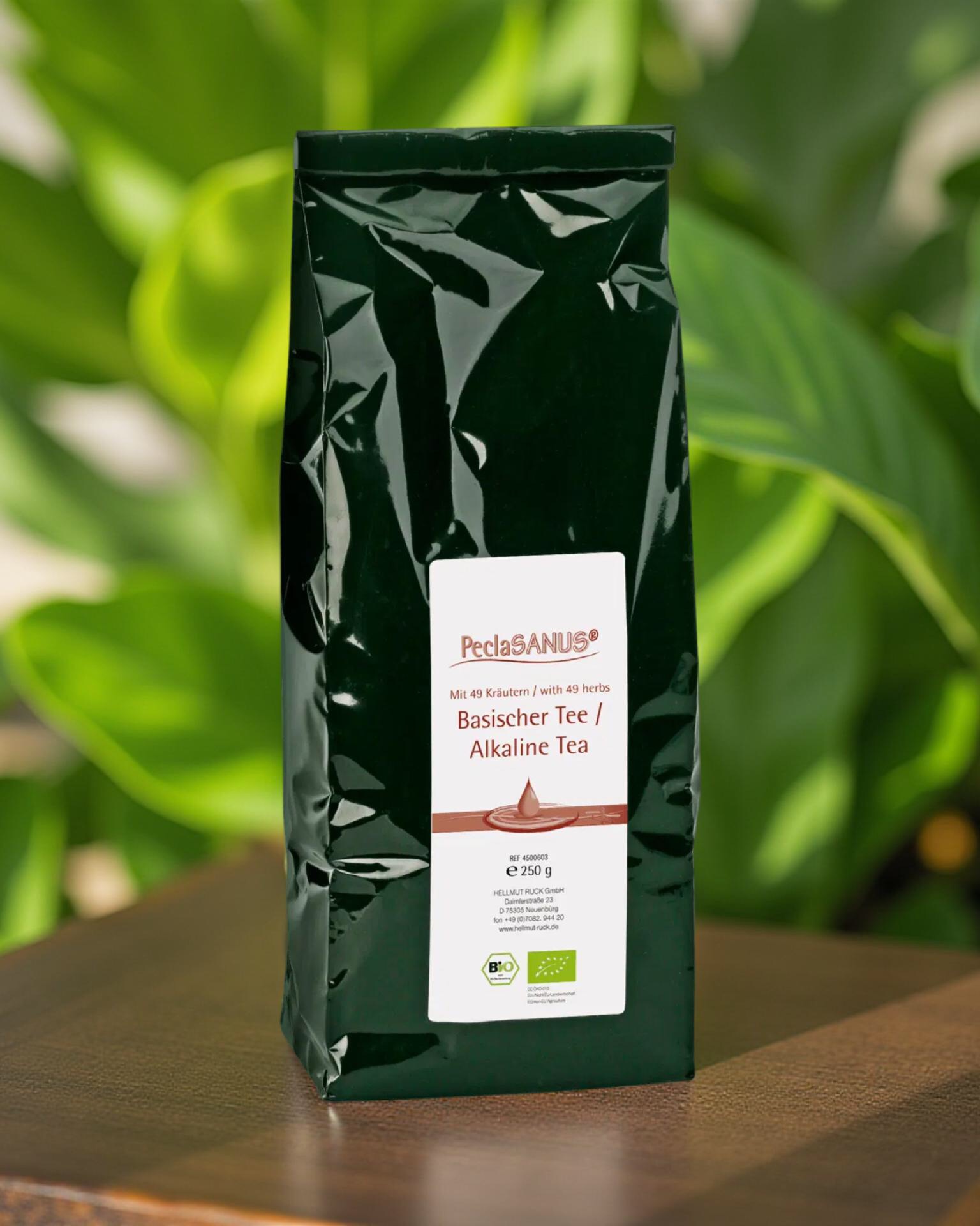 PeclaSANUS BIO Basischer Tee, 250 g