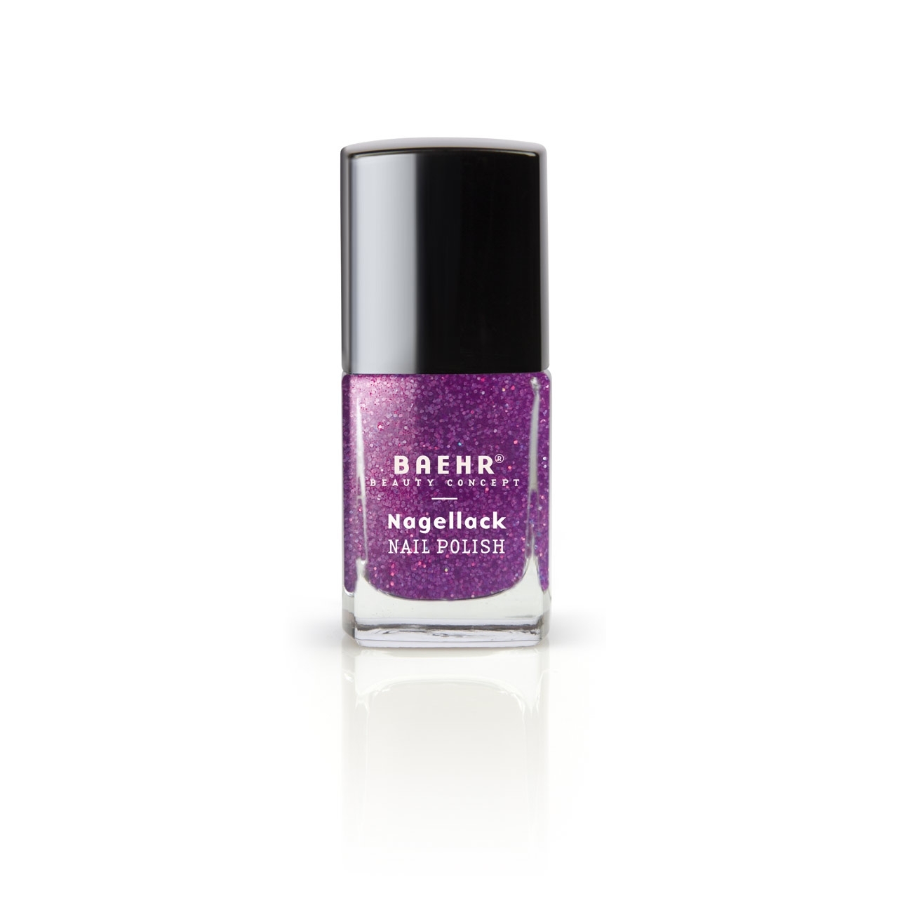 BAEHR BEAUTY CONCEPT - NAILS Nagellack aubergine glitter 11 ml BAEHR BEAUTY CONCEPT - NAILS Nagellack aubergine glitter 11 ml