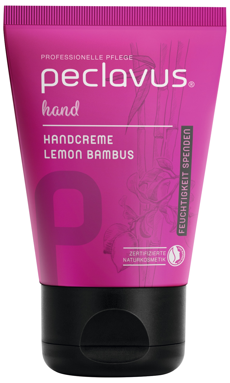 PECLAVUS Handcreme Lemon Bambus 30 ml | Feuchtigkeit spenden