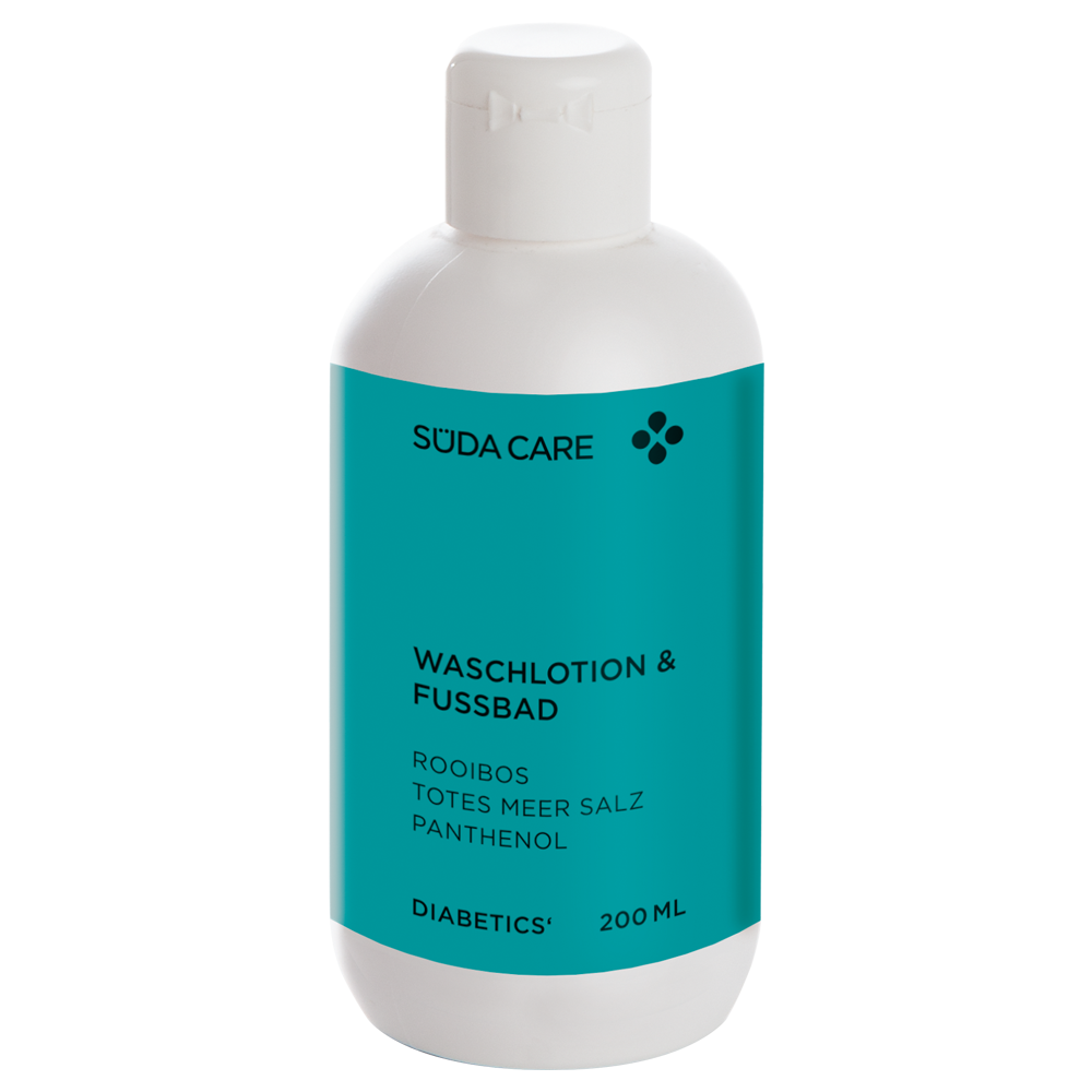 SÜDA CARE Diabetics Waschlotion & Fussbad 200ml SÜDA CARE Diabetics Waschlotion & Fussbad 200ml
