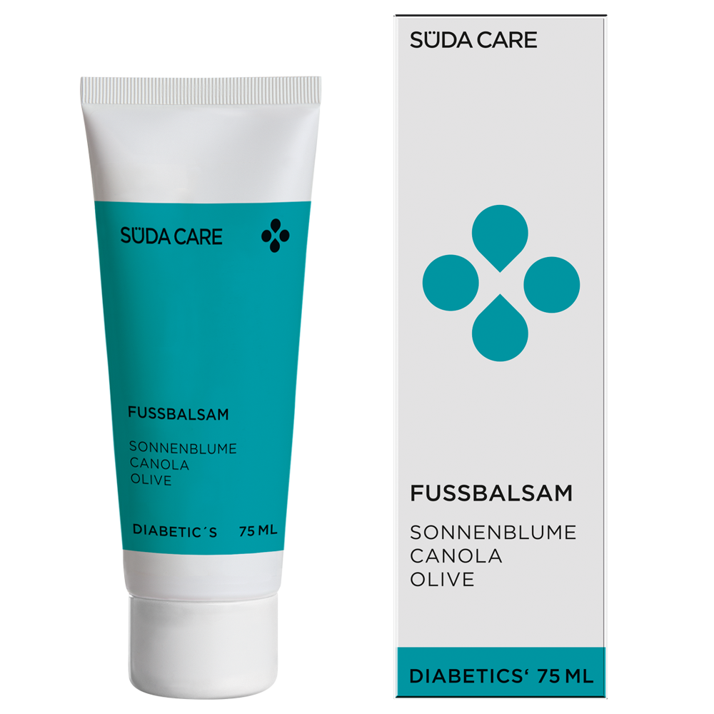 🔴 SÜDA CARE Diabetics Fussbalsam 75 ml 🔴 SÜDA CARE Diabetics Fussbalsam 75 ml