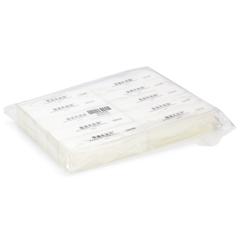 BAEHR BEAUTY CONCEPT Feilblock weiß, Körnung 220/240 10 Stück