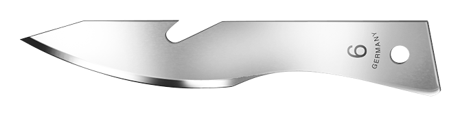OR-Klingen Fig. 6 sterilverpackt, 10 Stück OR-Klingen Fig. 6 sterilverpackt, 10 Stück