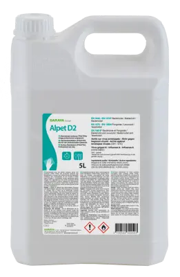 Saraya Alpet D2 Flächendesinfektion 5000 ml Saraya Alpet D2 Flächendesinfektion 5000 ml