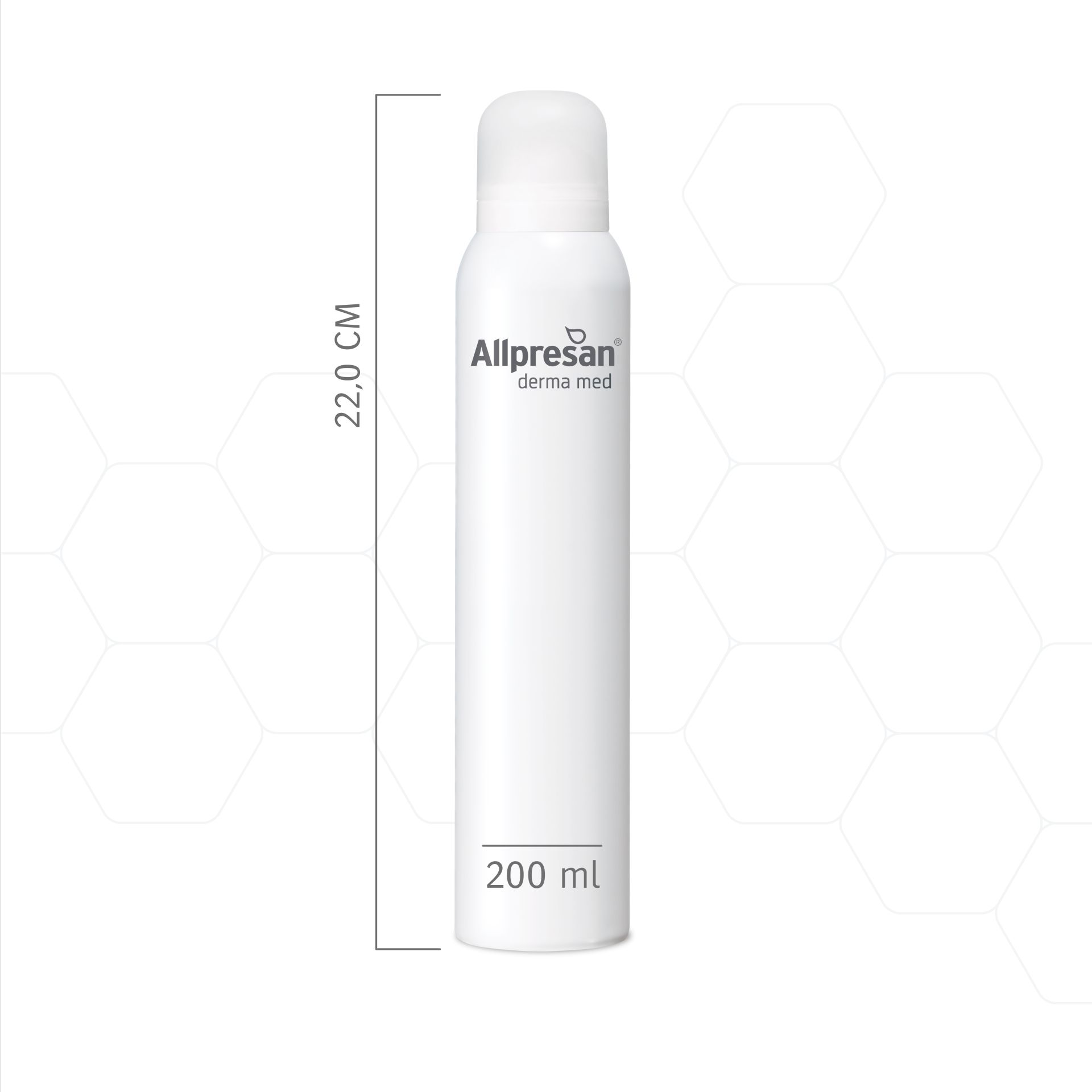 Allpresan Derma med Repair Schaum-Creme HYDRO INTENSIVPFLEGE, 200 ml