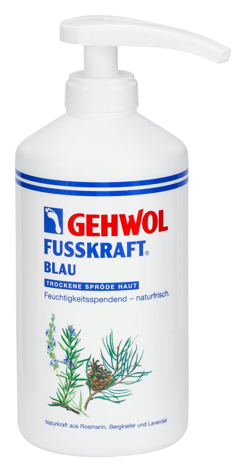 🔷 GEHWOL FUSSKRAFT BLAU 500 ml Dose mit Spender