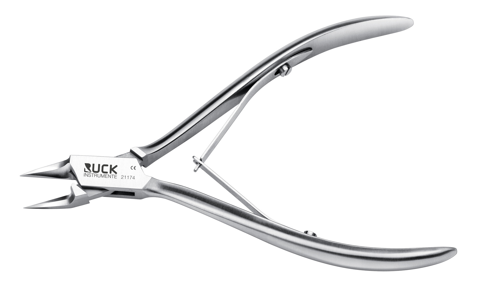 RUCK INSTRUMENTE Eckenzange | Länge 13 cm Schneide 18 mm fein/spitz
