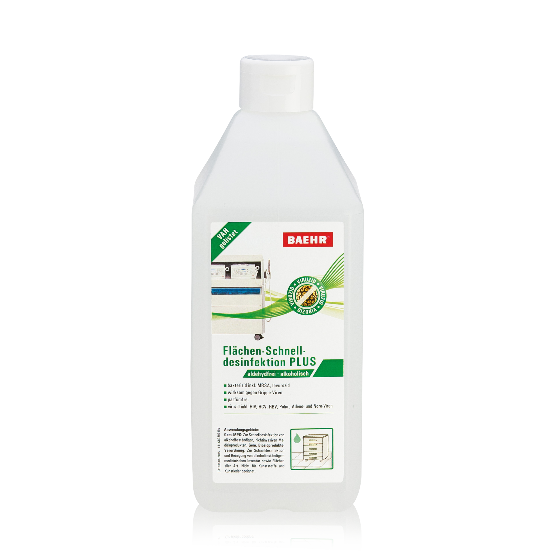 BAEHR Flächen-Schnelldesinfektion PLUS, 1000 ml