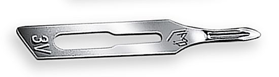 MEDI Hohlmeißel-Klingen Fig. 3V, 20 Stück MEDI Hohlmeißel-Klingen Fig. 3V, 20 Stück