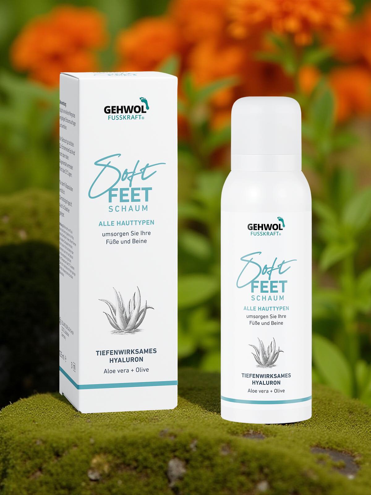 GEHWOL FUSSKRAFT Soft Feet Schaum | 125 ml