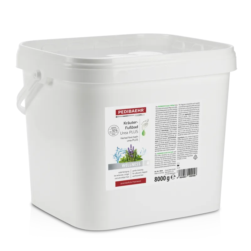 PEDIBAEHR Kräuter-Fußbad Urea PLUS 8 kg
