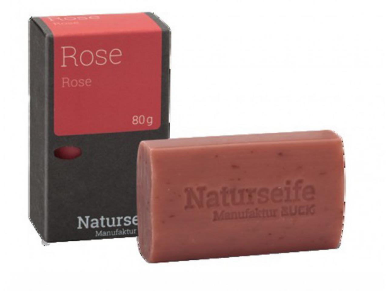 RUCK Naturseife Rose 80 g