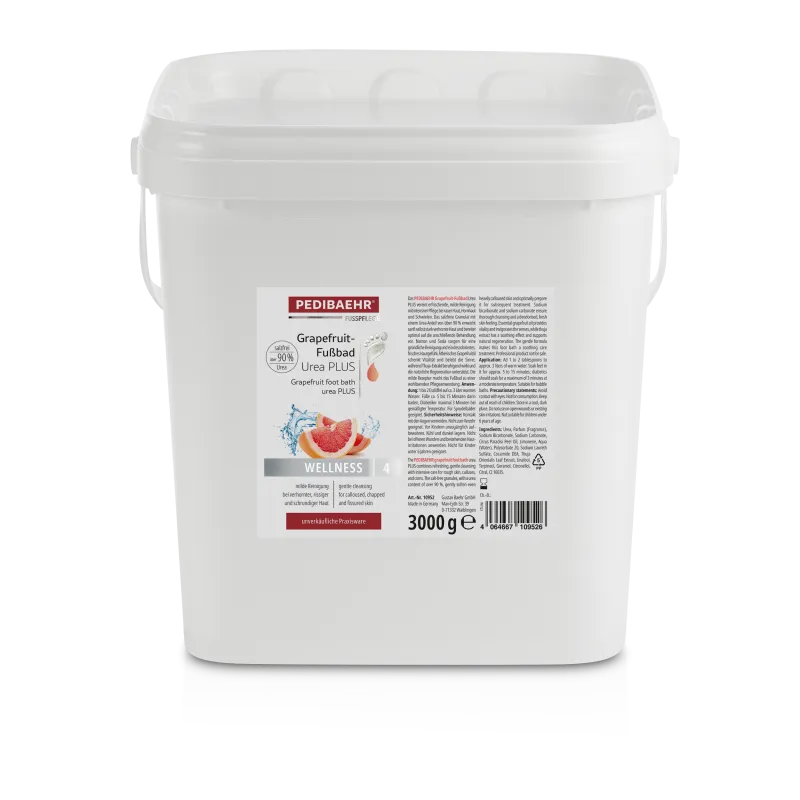 PEDIBAEHR Grapefruit-Fußbad Urea PLUS 3 kg