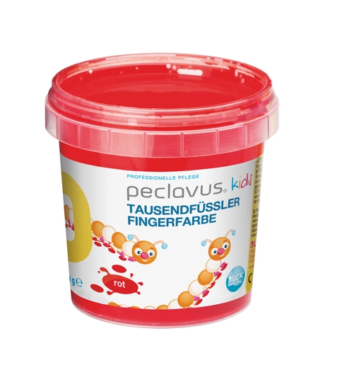 peclavus kids Fingerfarbe rot | 150 g