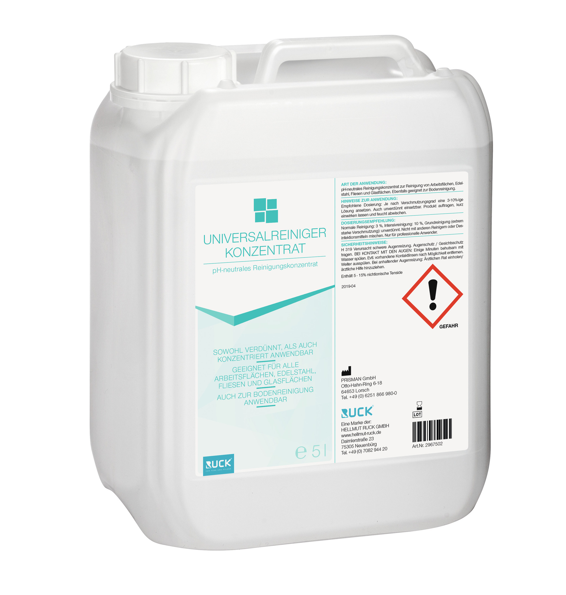 RUCK Allzweckreiniger Konzentrat 5 Liter