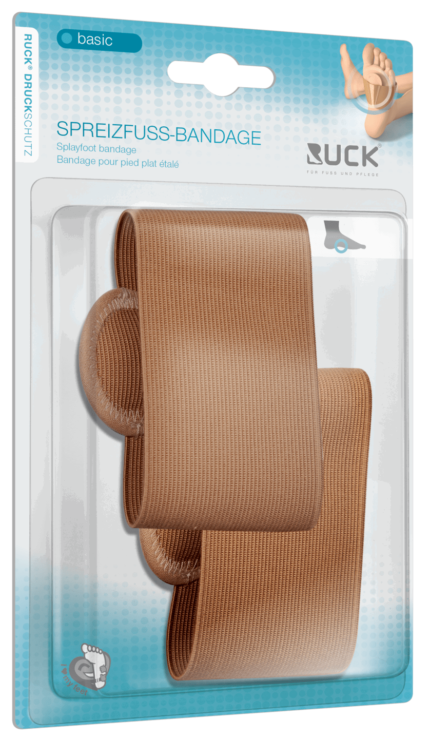 RUCK DRUCKSCHUTZ basic Spreizfuß-Bandage | Gr. 23 cm