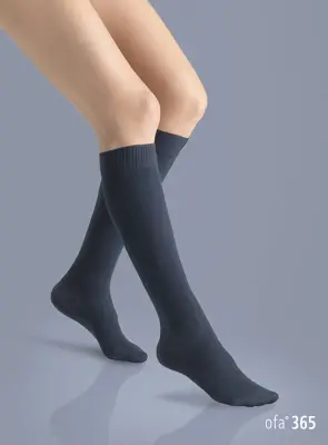 Ofa 365 Kniestrumpf mit Baumwolle marine 36-38 Ofa 365 Kniestrumpf mit Baumwolle marine 36-38