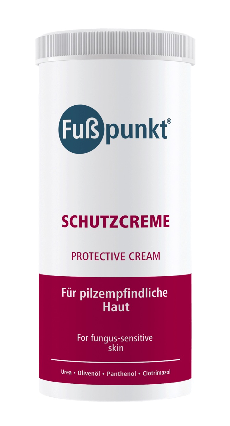 Fußpunkt Schutzcreme Pilzempfindliche Haut 125 ml