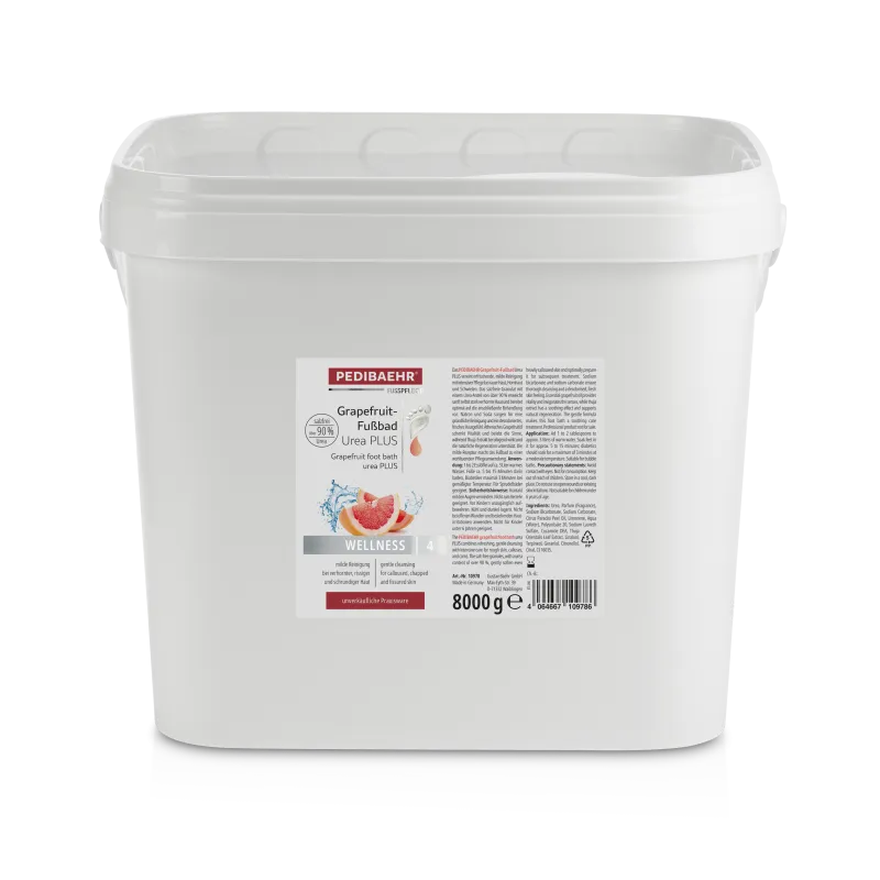 PEDIBAEHR Grapefruit-Fußbad Urea PLUS 8 kg