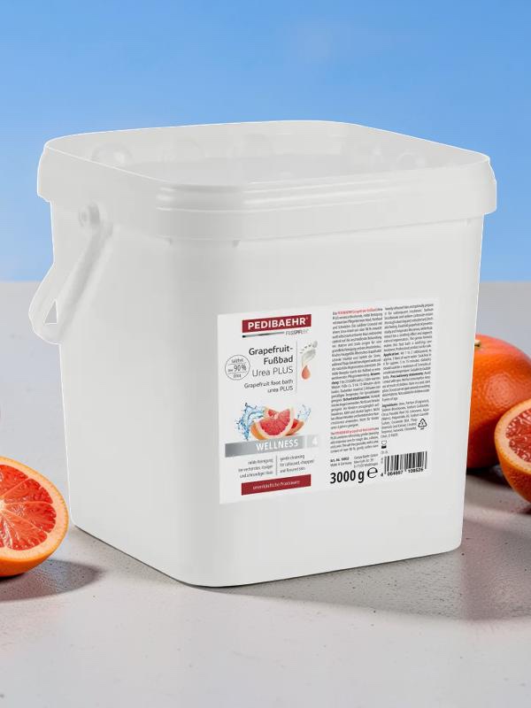 PEDIBAEHR Grapefruit-Fußbad Urea PLUS 3 kg