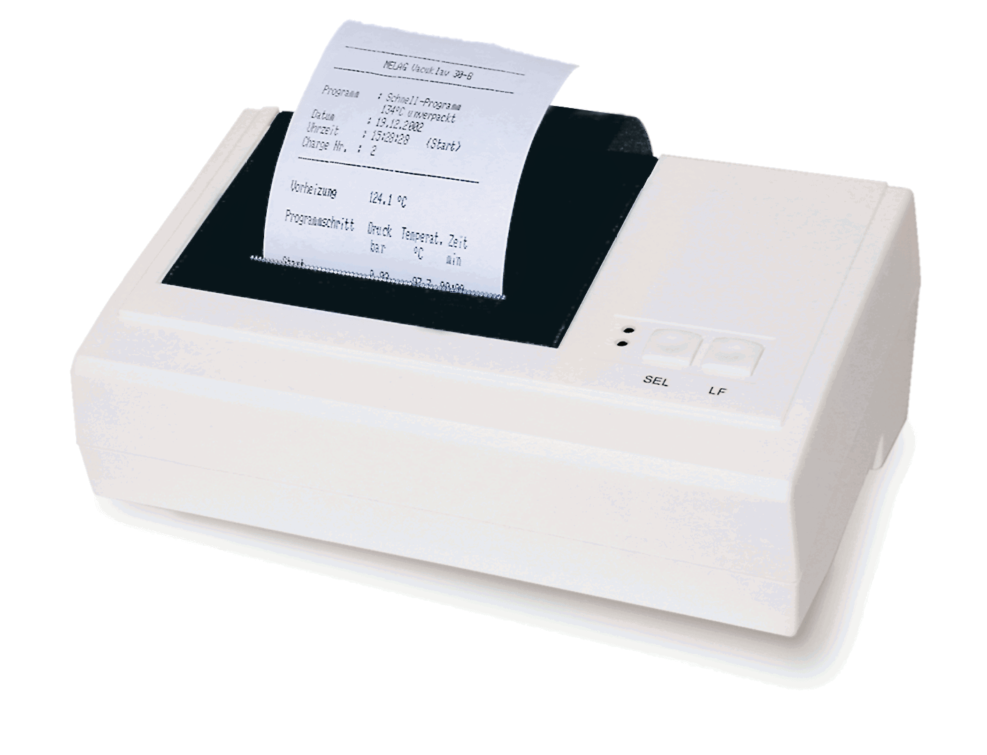 Papierrolle 10 St. für Protokolldrucker und MELAprint 44
