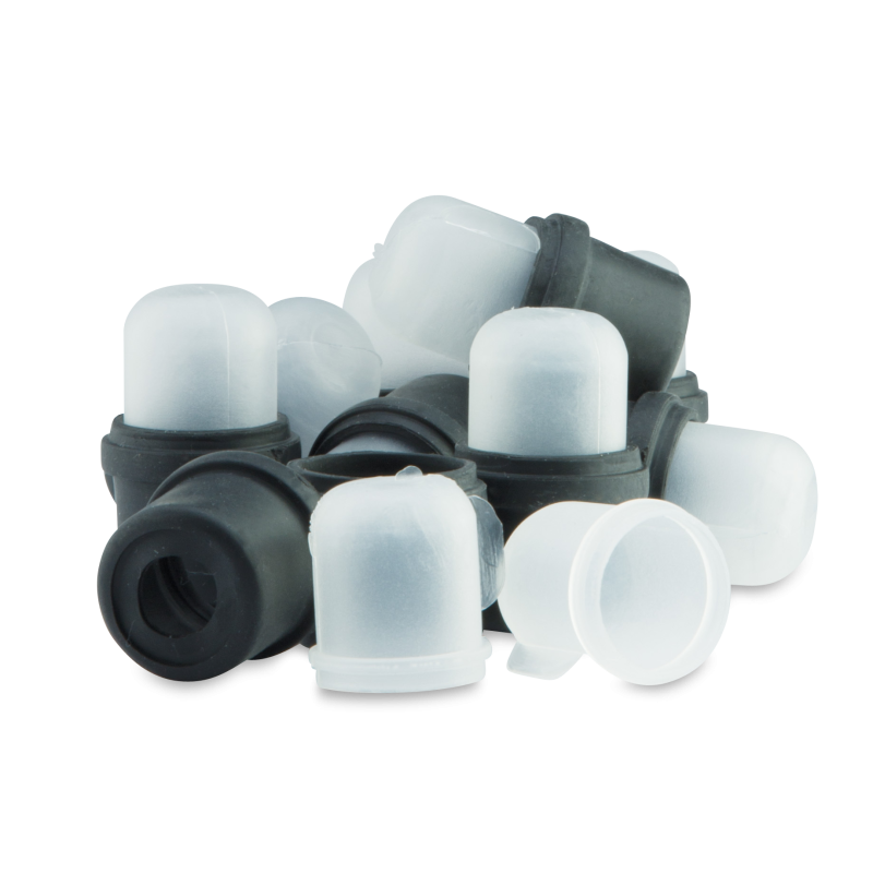 Nail-Soaker aus Kunststoff schwarz 1 Pack (10 Stk.)