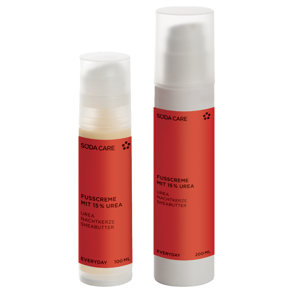 SÜDA CARE Everyday Fusscreme mit 15% Urea 200ml