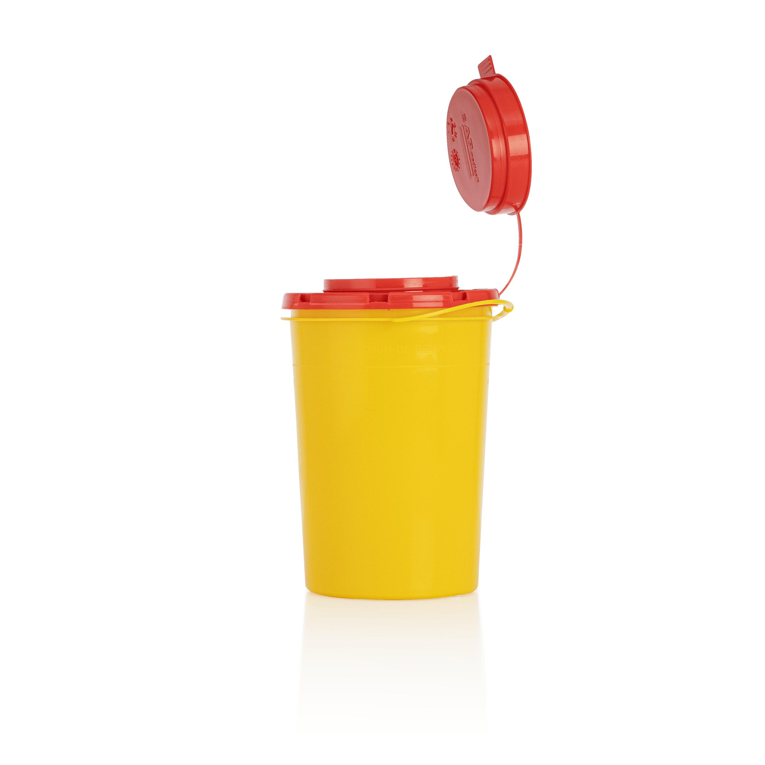 Entsorgungsbehälter für Klingen und Kanülen | 0,6 Liter